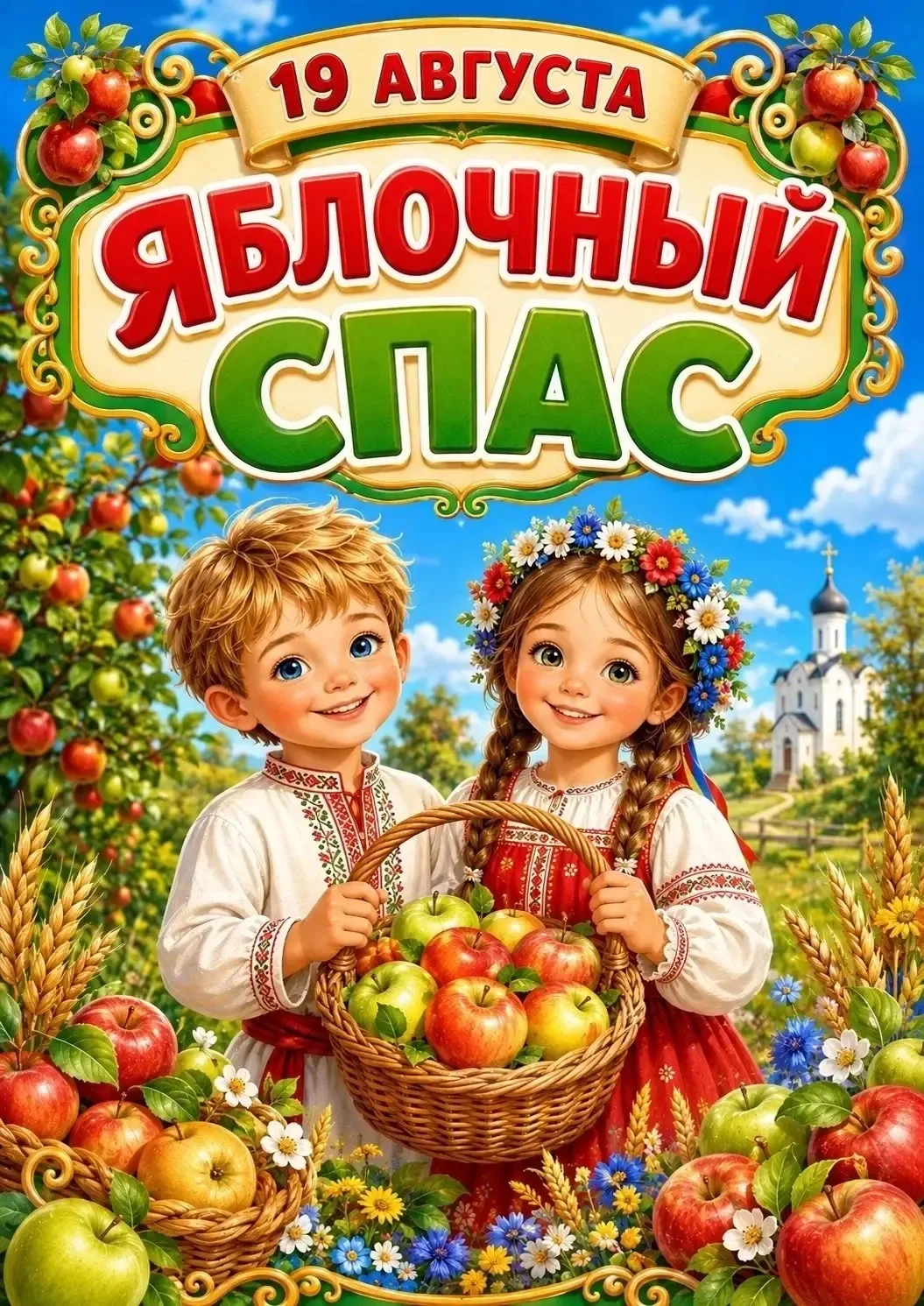 19 августа православные верующие отмечают Яблочный Спас — праздник, который по церковно...