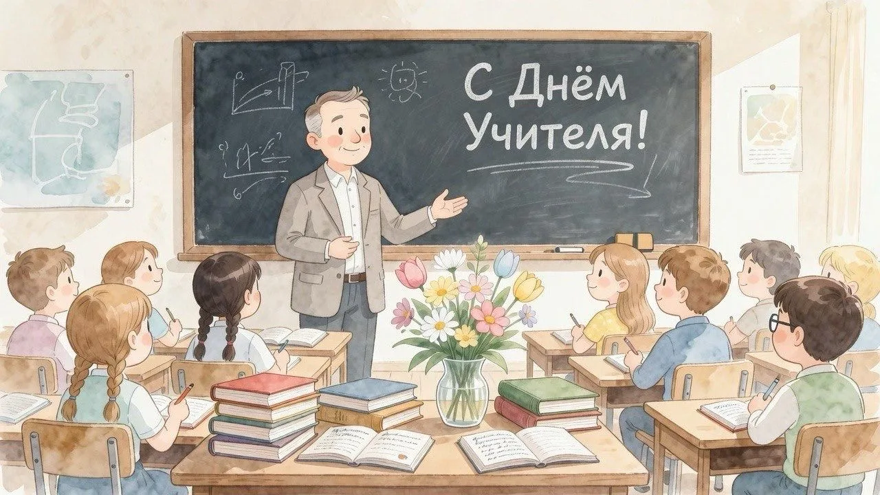 Сегодня в России отмечается замечательный праздник  – День Учителя!