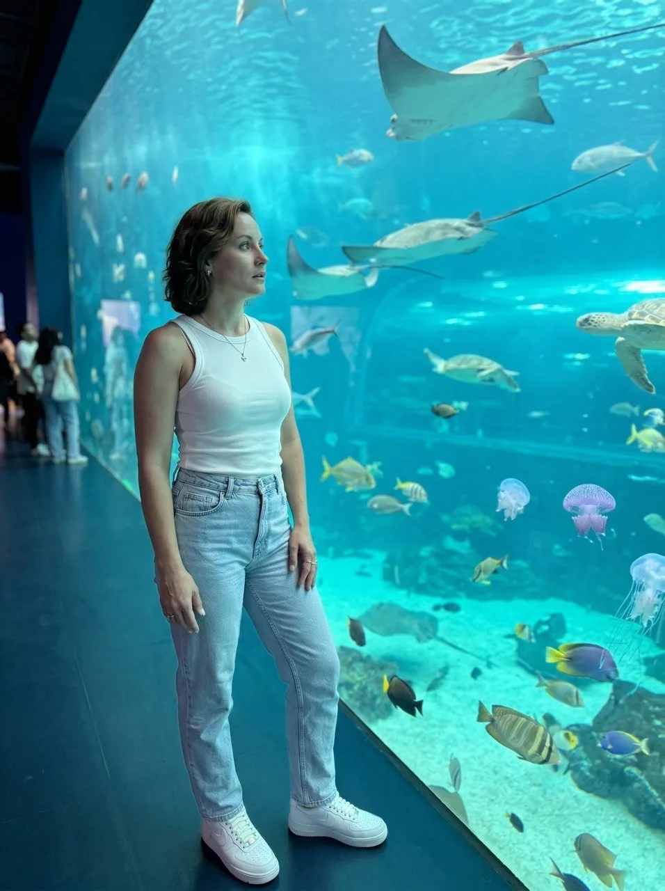 Поймай момент восторга у аквариума 🐠
