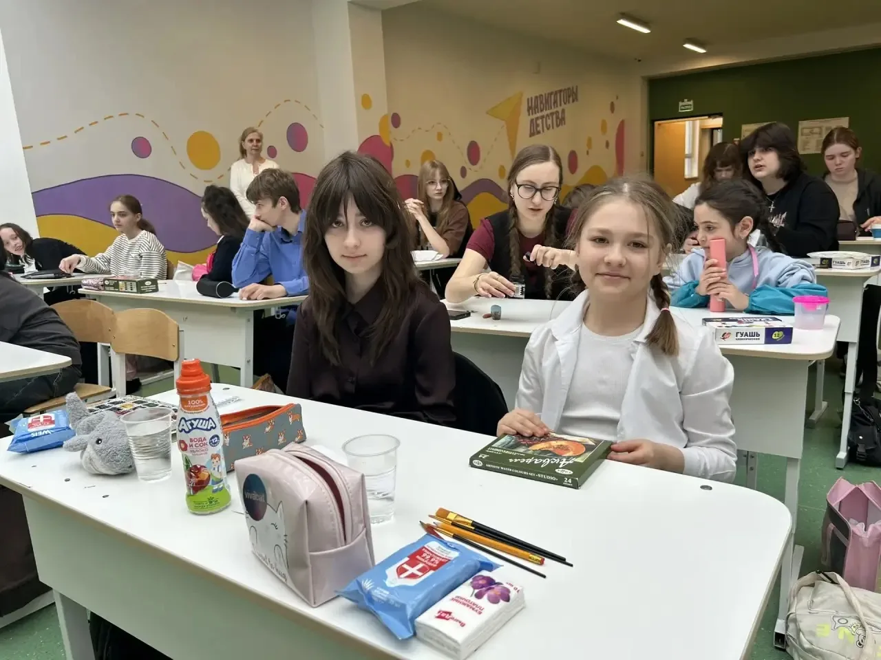 2 апреля на базе Лингвистической школы г. Люберцы прошел муниципальный конкурс детского рисунка "Дор