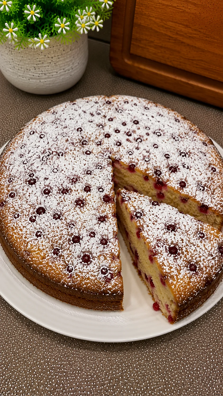 🍰 ПЫШНЫЙ ПИРОГ С ЯГОДАМИ - ПРОСТОЙ, А КАКОЙ ЖЕ ВКУСНЫЙ