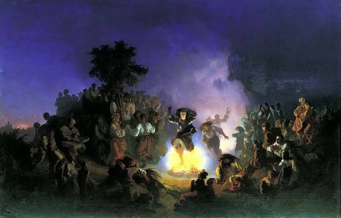 💫 Картина «Ночь на Ивана Купала» (1856) хранится в Нижнетагильском музее изобразительн...