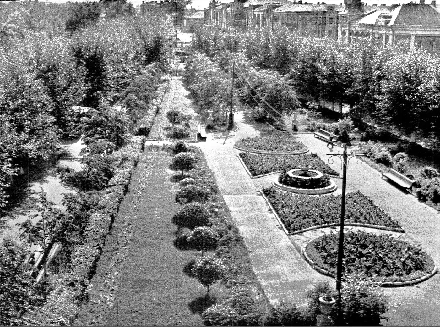 🌳 Зелёный бульвар на улице Абельмана (1960–1990)