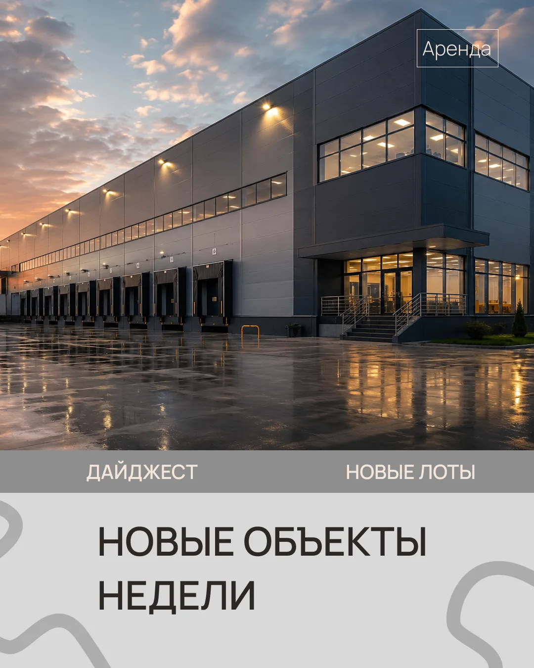 Дайджест | Новые лоты