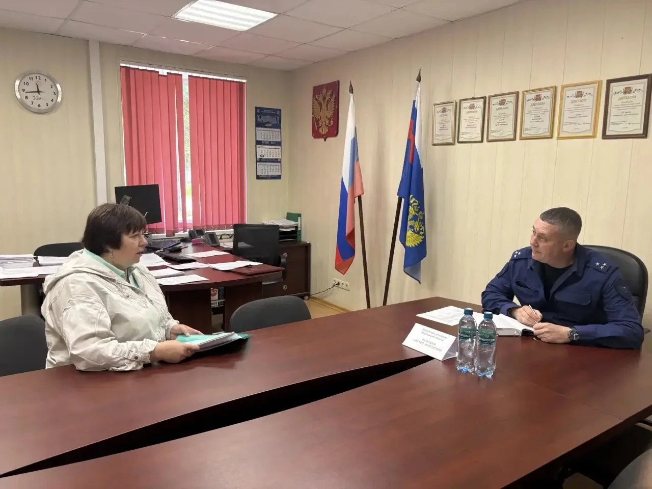 ⚡️Заместитель прокурора Мурманской области Алексей Вахрушев провел личный прием жителей...