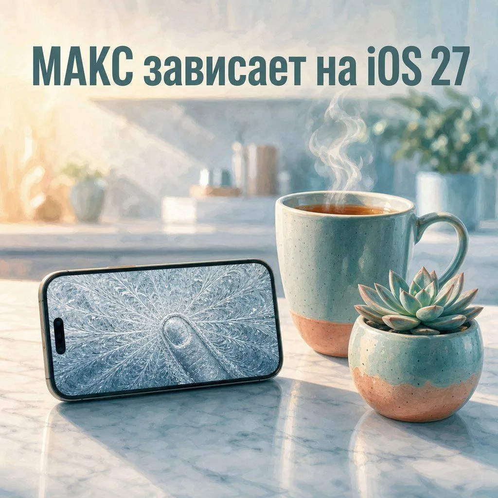 Если у вас на iPhone с iOS 27 зависает МАКС при долгом нажатии на сообщение, вы не один...
