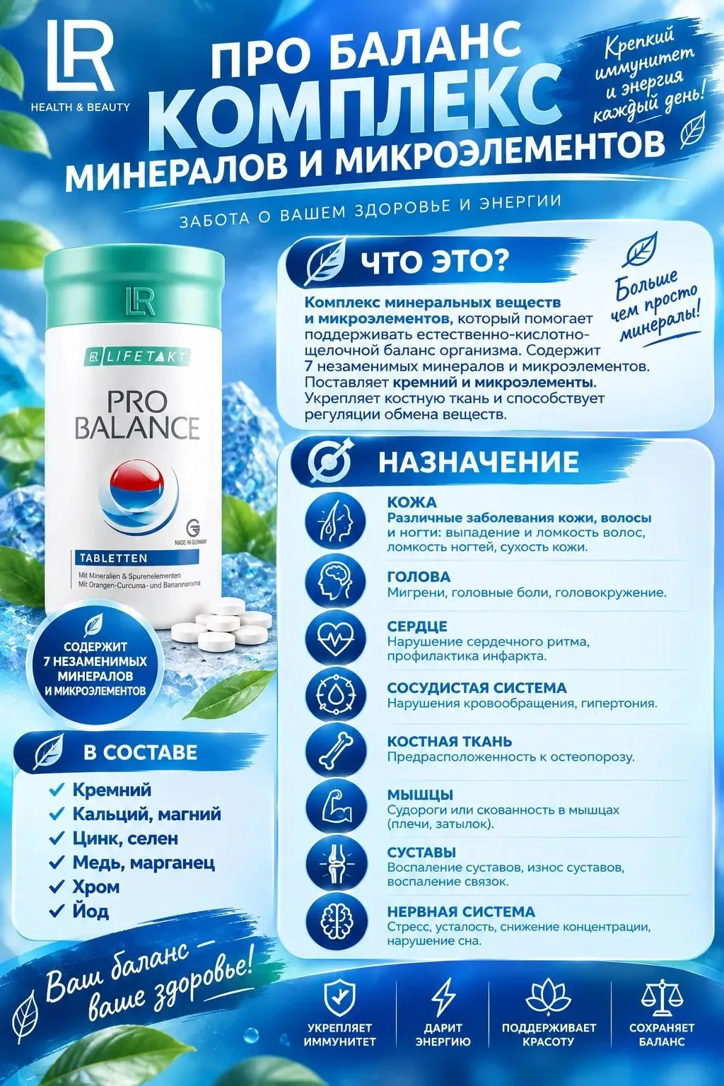 Пробаланс- минеральный комплекс , в котором находятся самые топовые 🔝минералы в хелатн...