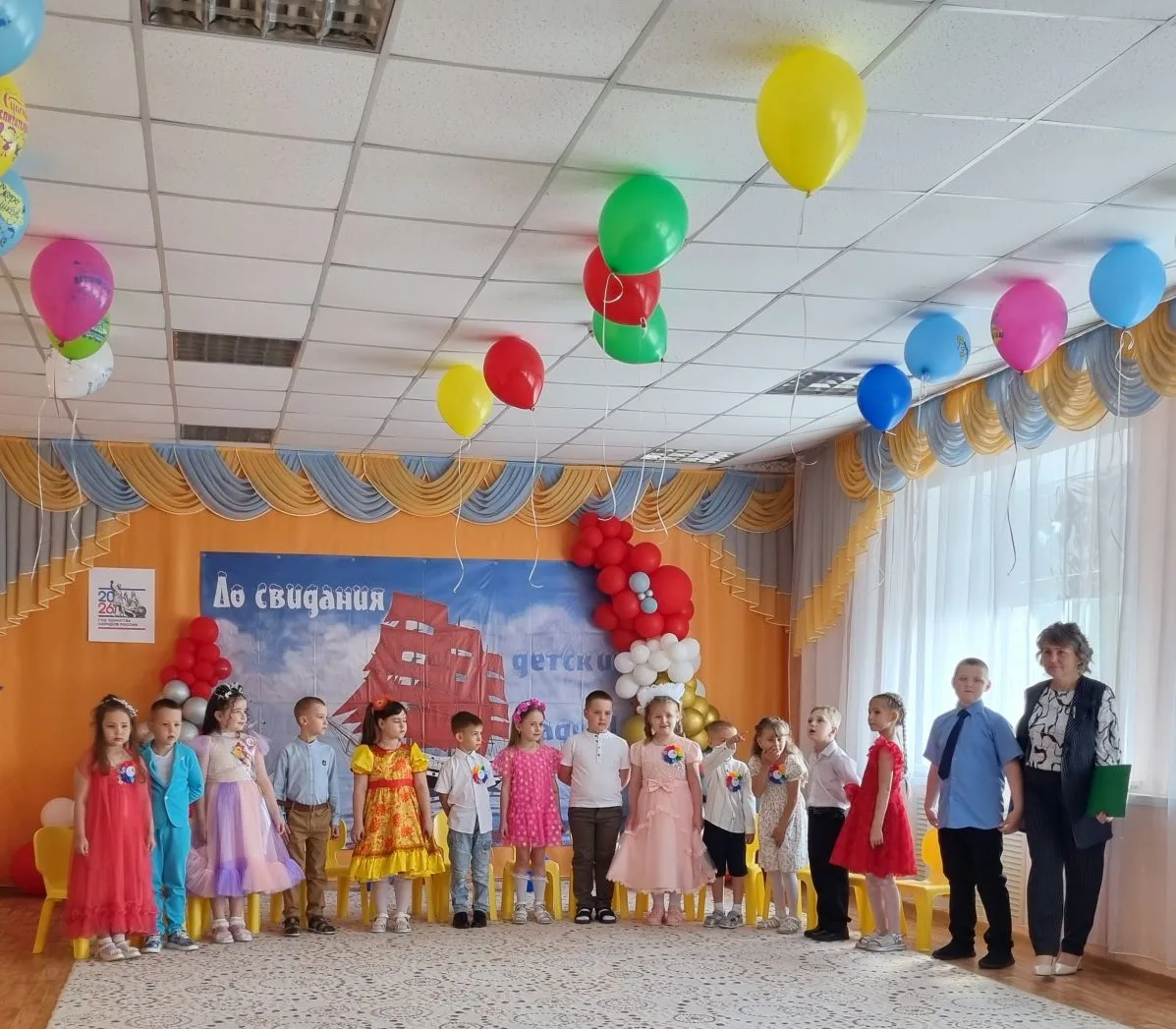 Вот и пролетели беззаботные годы! Сегодня в нашем детском саду прошел незабываемый выпу...