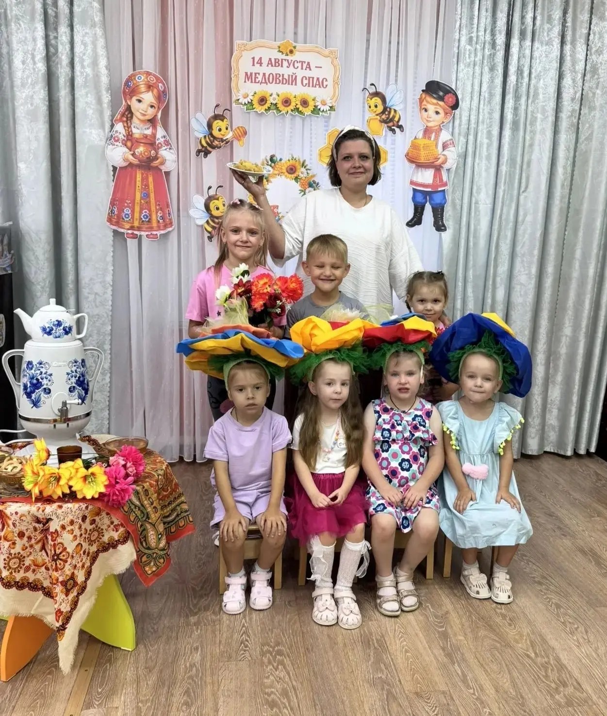 Сладкий праздник в старшей разновозрастной группе 😌