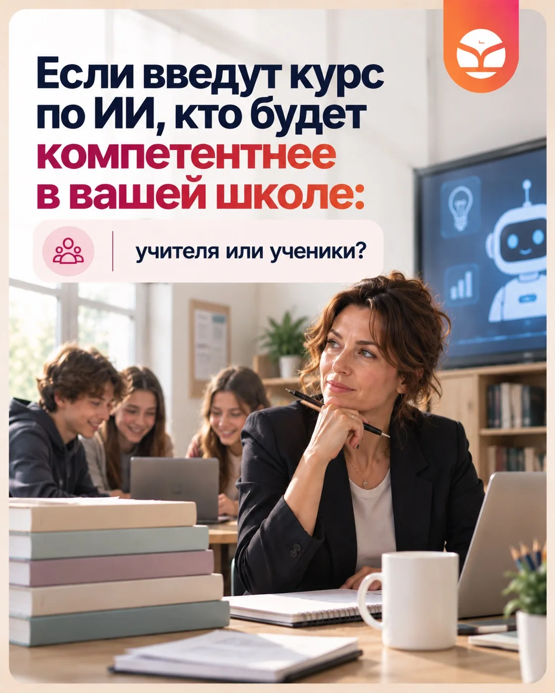 С ноября в школах планируют запустить курс по ИИ? 😱