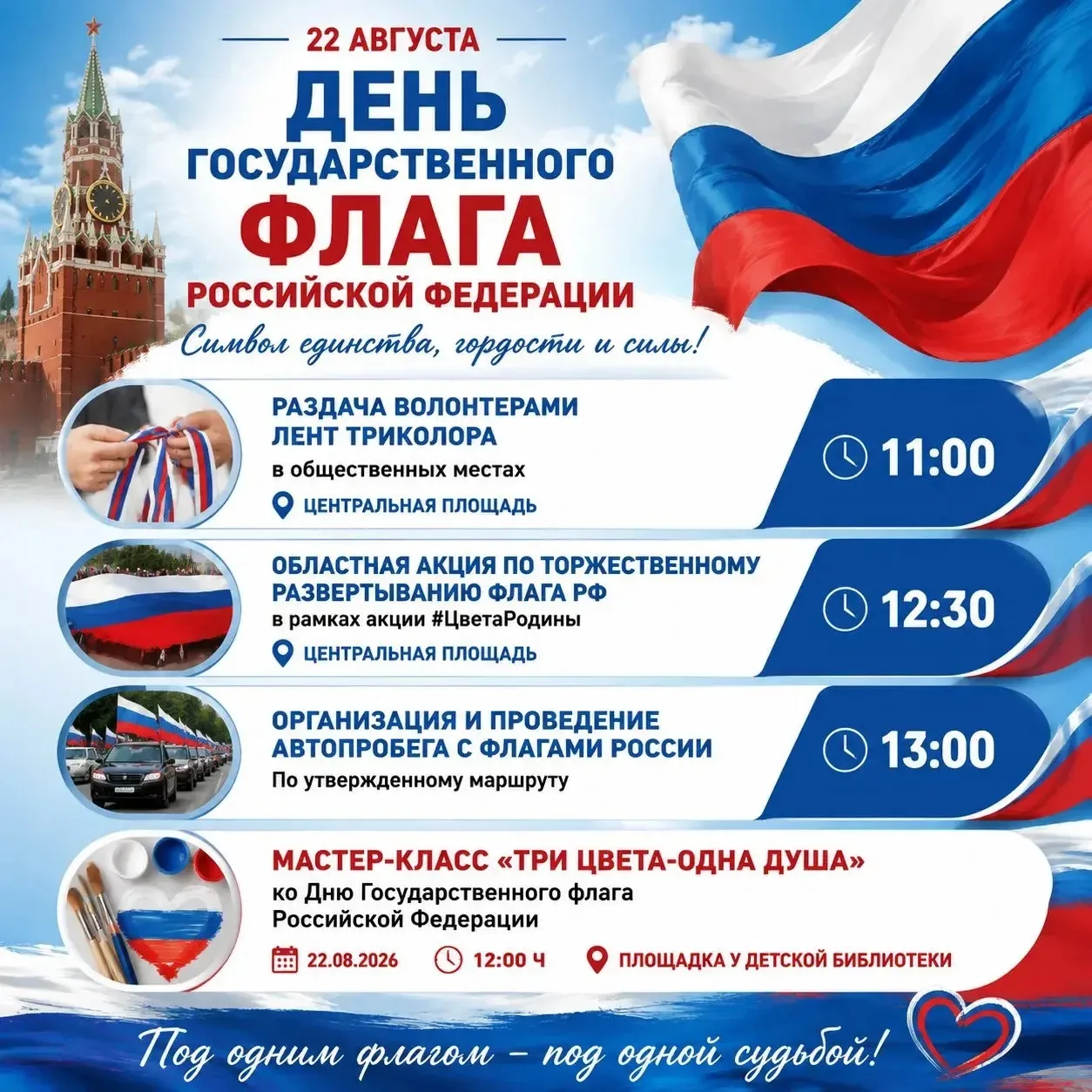 Впервые на Центральной площади Бугуруслана пройдёт большое событие — 200 человек одновр...