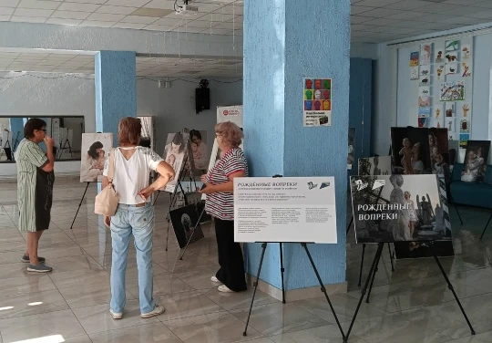 ✨Сегодня в Центральном доме культуры прошла экскурсия по фотовыставке "Рожденные вопрек...