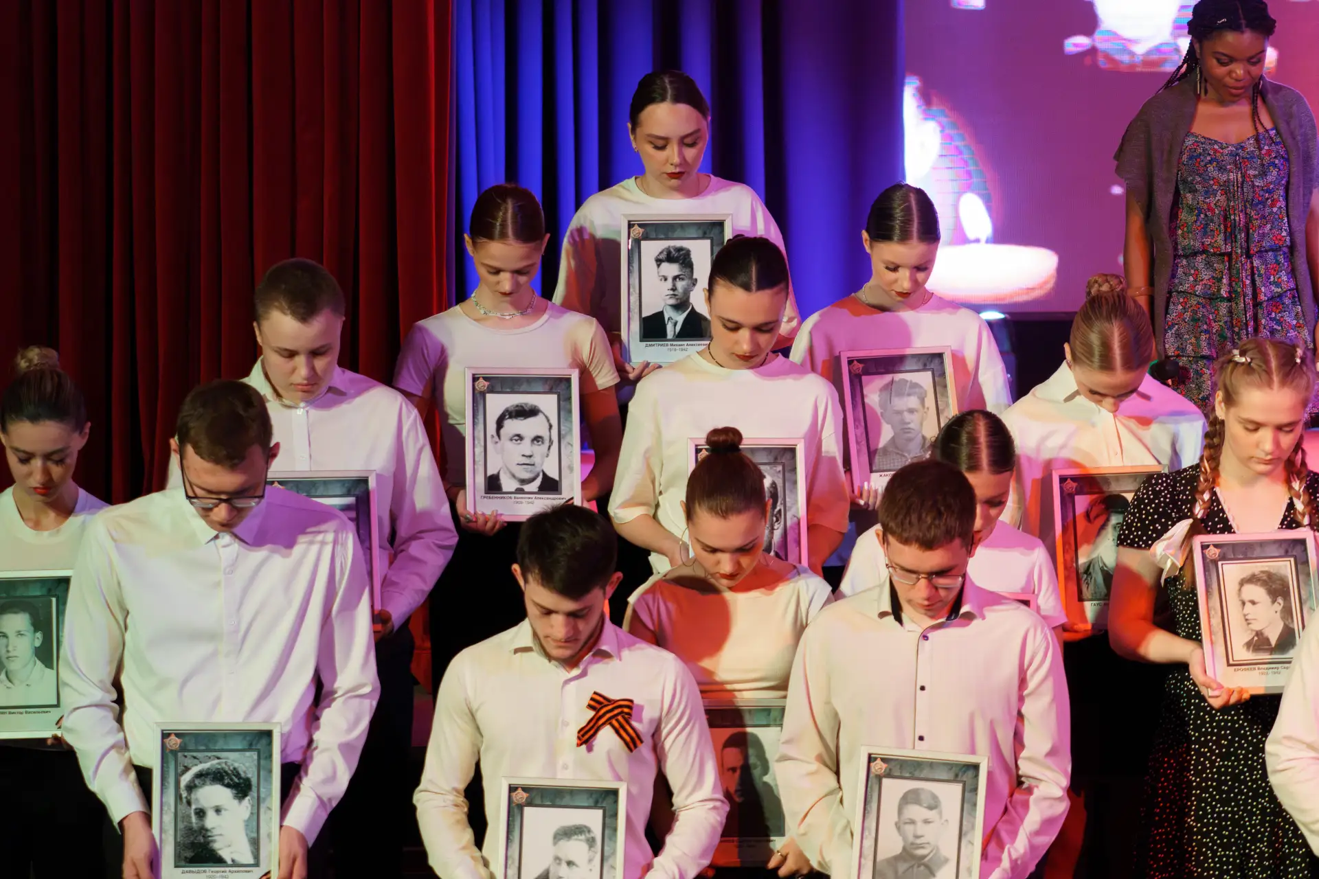 Бессмертный полк МГРИ: память, благодарность, единство  🕯В канун 81-й годовщины Победы в Великой Оте
