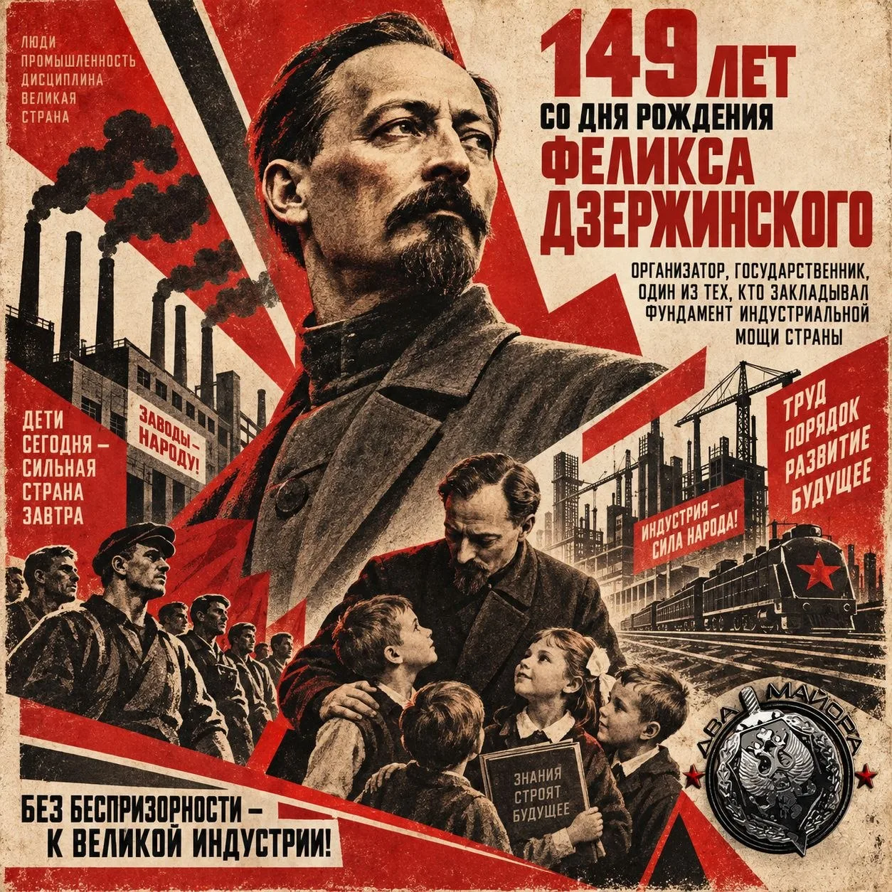 ⚡️149 лет со дня рождения Феликса Эдмундовича Дзержинского