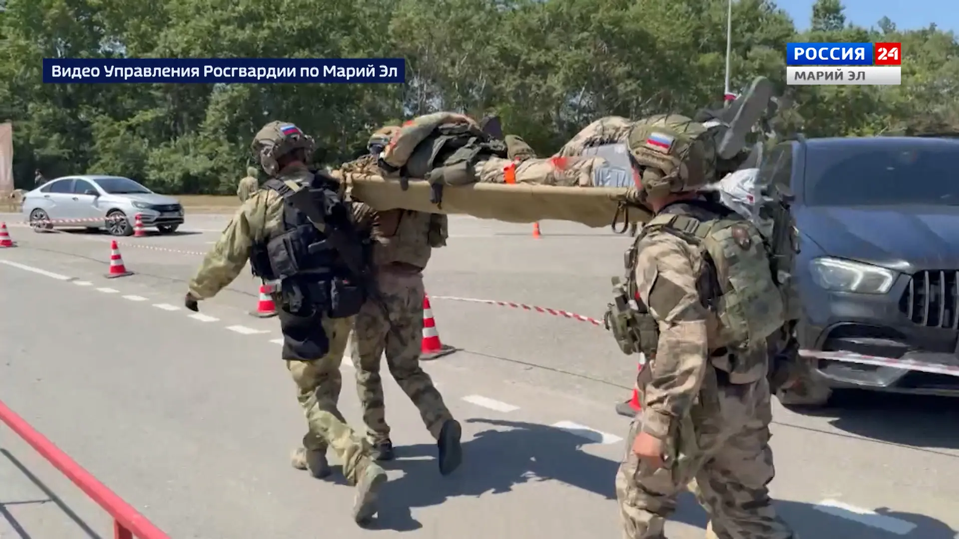 Сотрудники СОБР «Берсерк» представили Марий Эл на соревнованиях по тактической стрельбе...