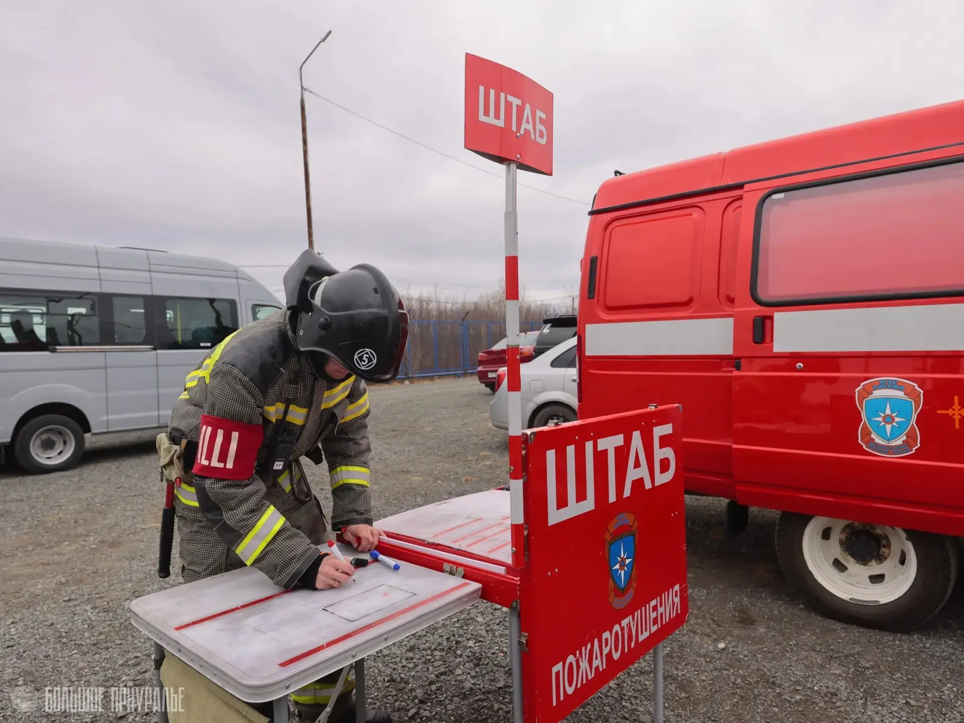 В Лабытнанги состоялись командно-штабные учения по отработке действий при угрозе атаки беспилотного 