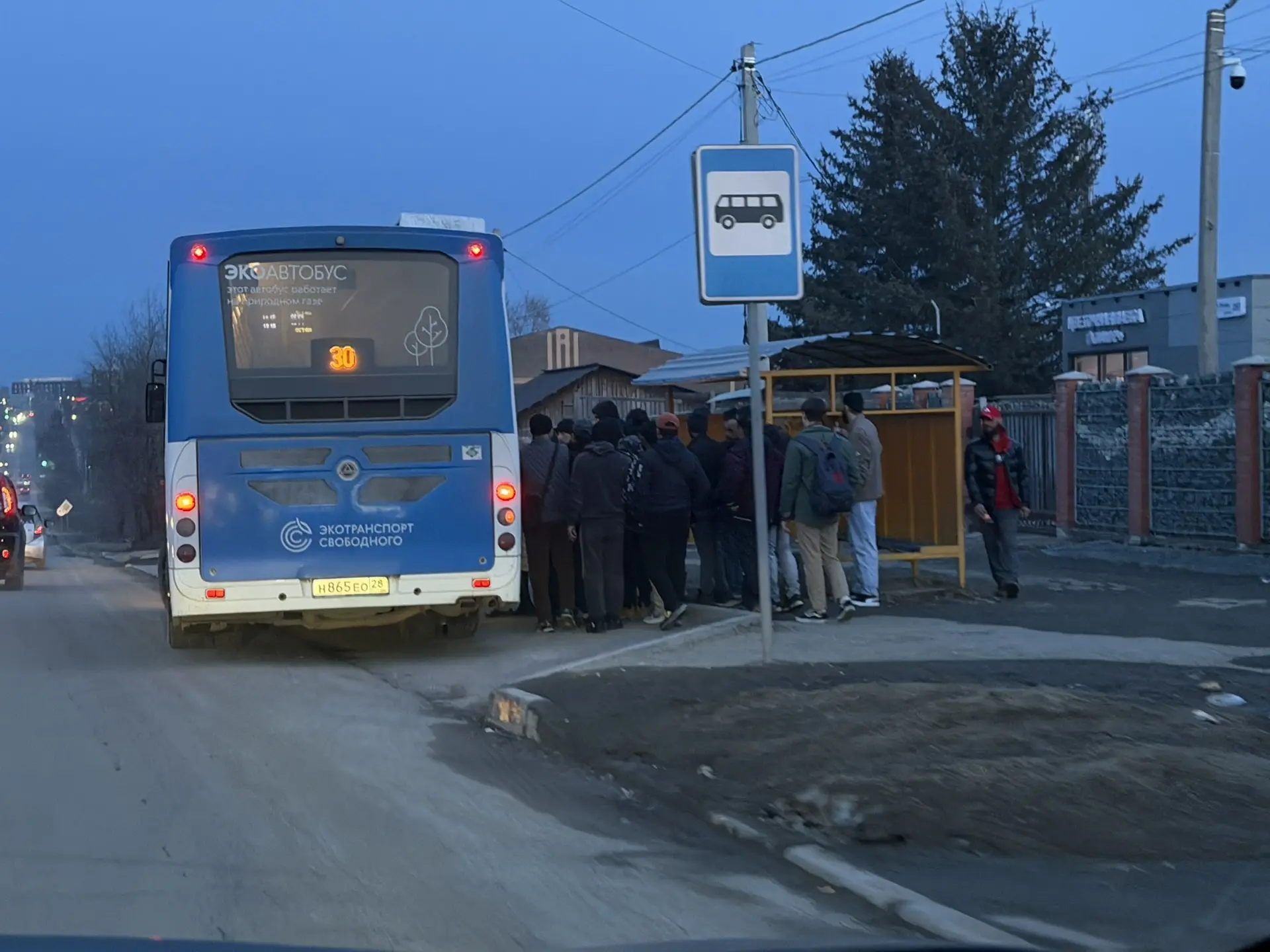 🚌 Новые автобусы в Свободном быстро прижились  Судя по фото, обновлённый общественный транспорт в го