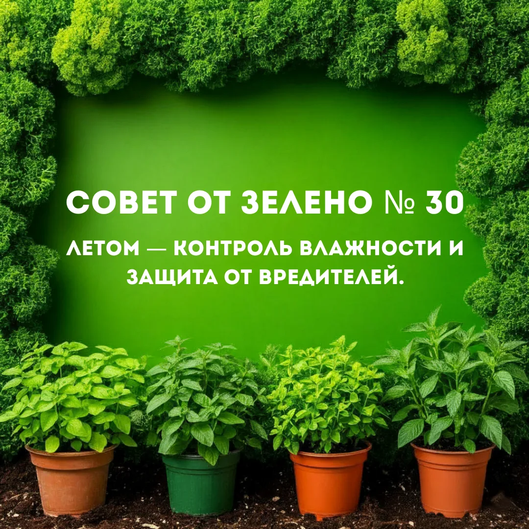 🌿 Летом растения особенно нуждаются в вашем внимании