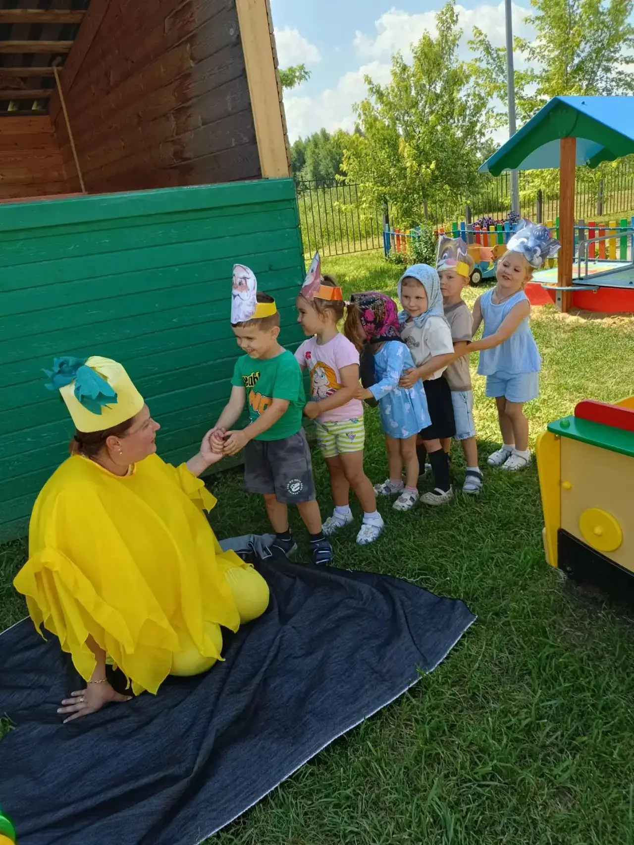 Замечательное и увлекательное развлечение для малышей"Репка"Наши детки с удовольствием ...