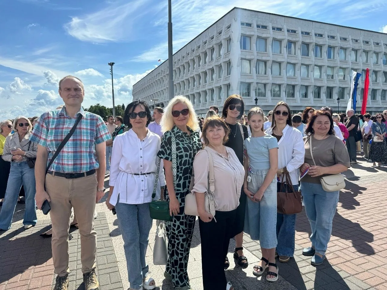 🇷🇺22 августа коллектив Центра детского творчества № 6 принял участие в праздновании Д...