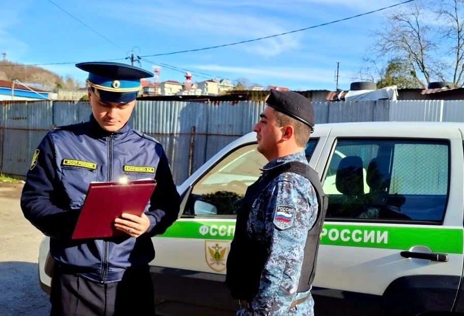🏗️ Благодаря грамотным действиям сотрудников ГМУ ФССП России в Адлерском районе Сочи демонтировали н