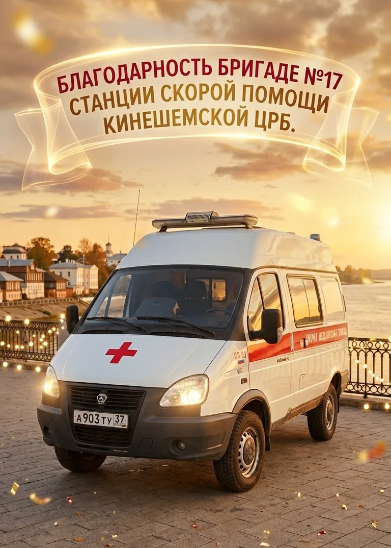 В адрес бригады №17 (Татьяна Сергеевна Кудряшова и Алексей Вячеславович Пещеров) станци...
