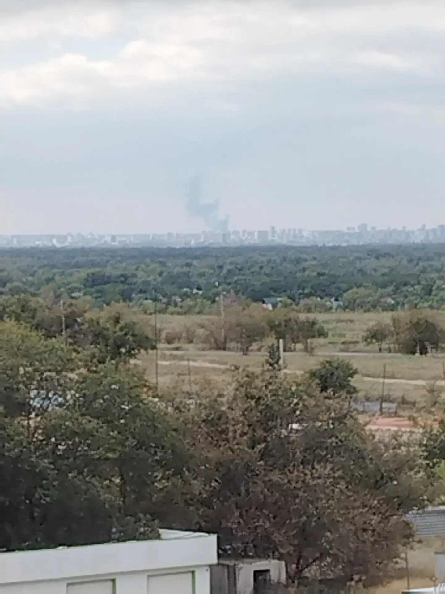 В Волгограде что то горит