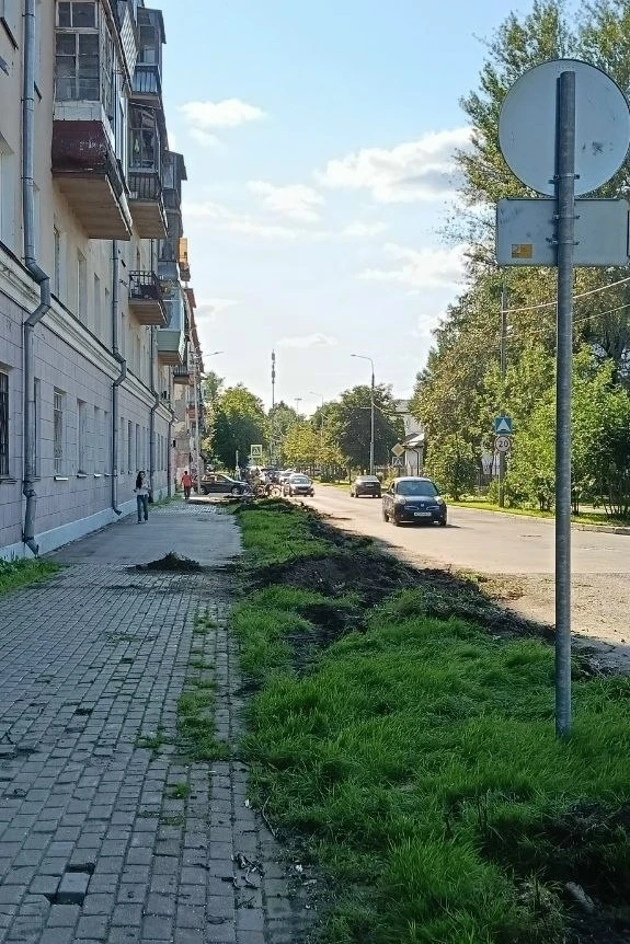 Может кто в курсе - зачем на проспекте Ленина (от Метеора и до Советской) снесли все все деревья? Чт