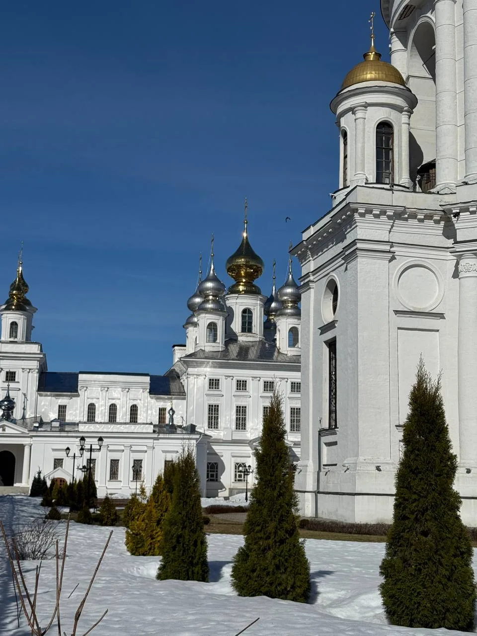 Первая в Европе по высоте из отдельно стоящих! Это про колокольню комплекса Воскресенск...