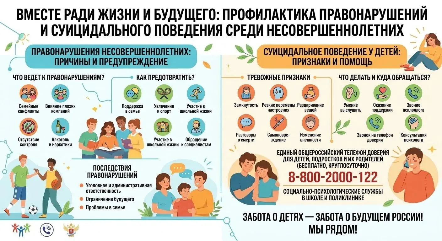 ❗Подростку нужна поддержка, а не равнодушие
