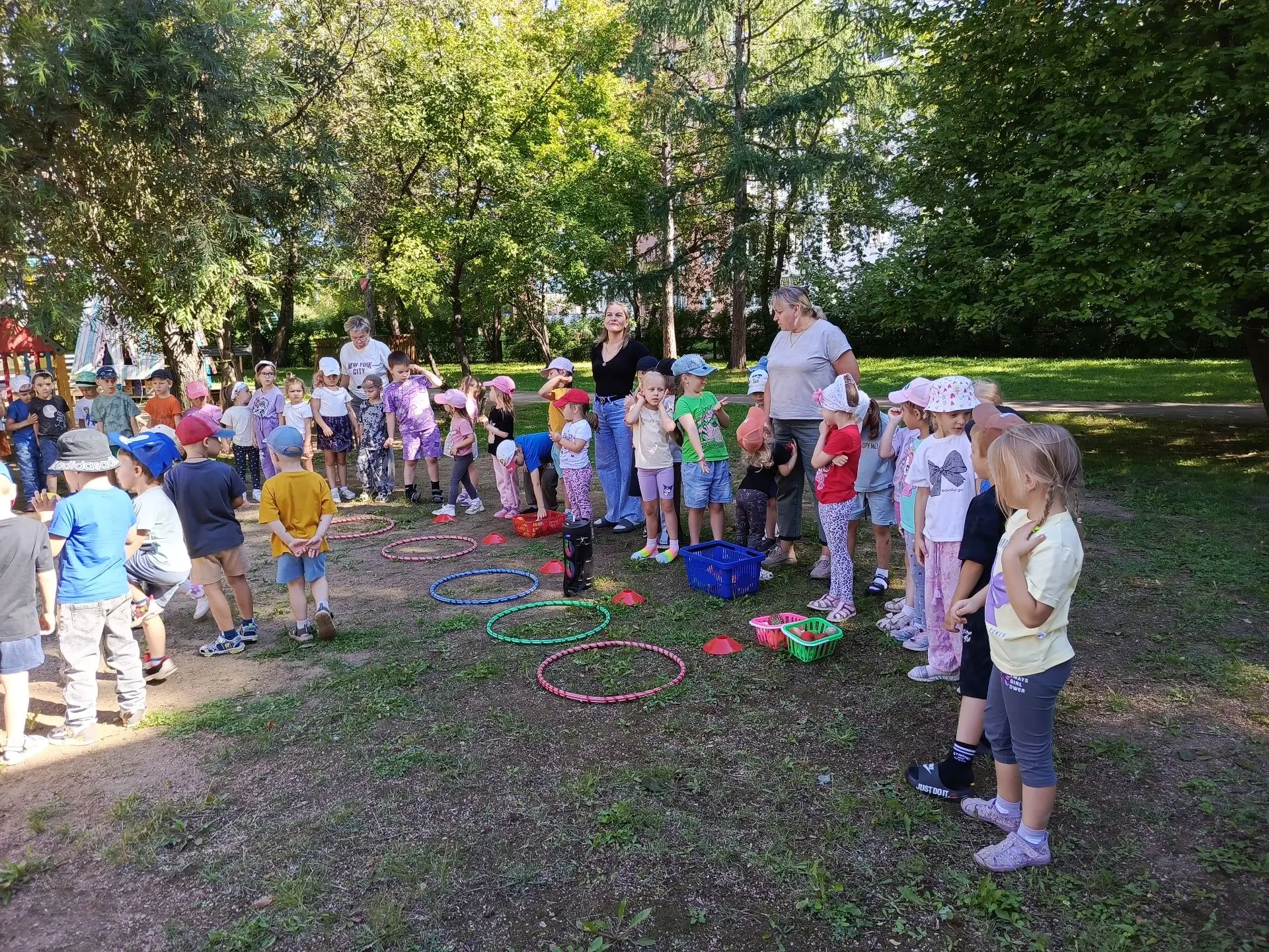 🏃В нашем саду прошло яркое спортивное развлечение, посвященное Дню физкультурника! ️⚽П...