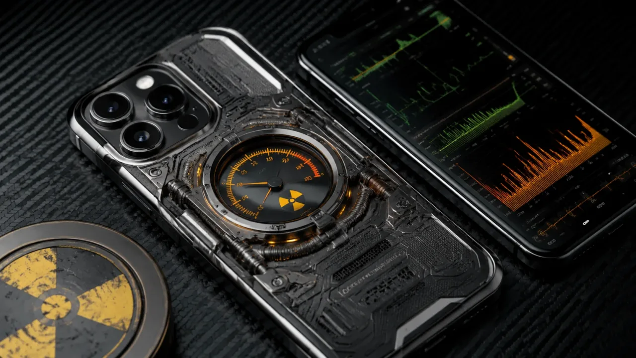 📢 Caviar создал iPhone 17 Pro с радиационным детектором
