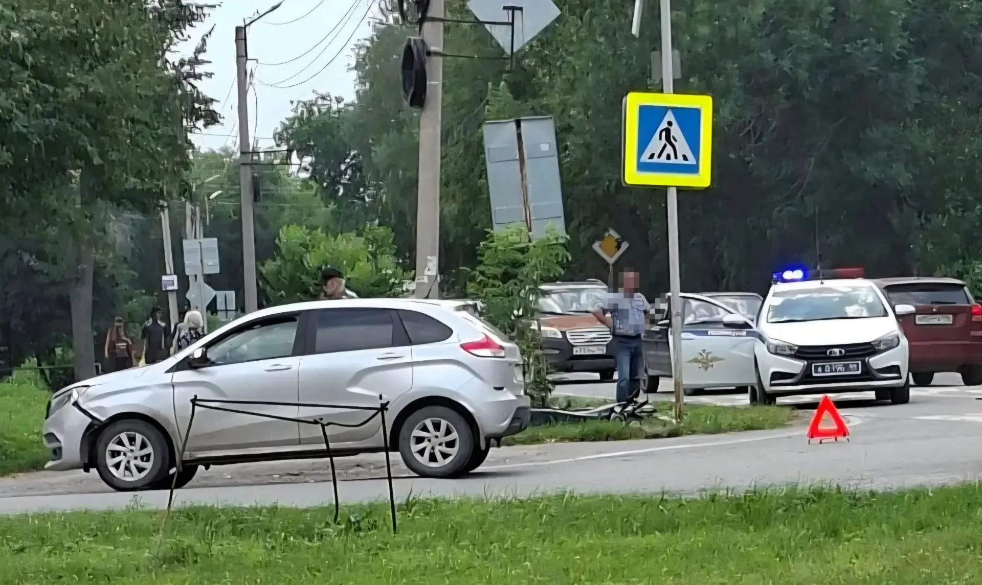 30 июля 2026 года, около 16:31 на улице Перепечина, 1 - произошло ДТП. 
30-летний водитель мотоцикла
