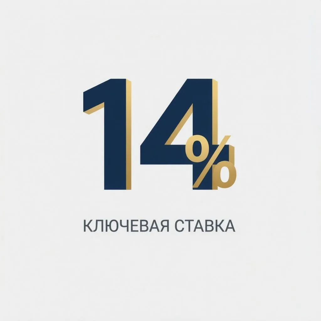 Ключевая ставка — 14%

Совет директоров Банка России 24 июля 2026 года принял решение снизить ключев