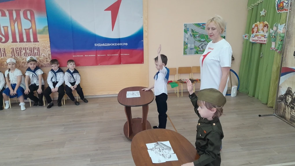 В первичном отделении Движения Первых детского сада «Тополек» состоялся начальный этап ...