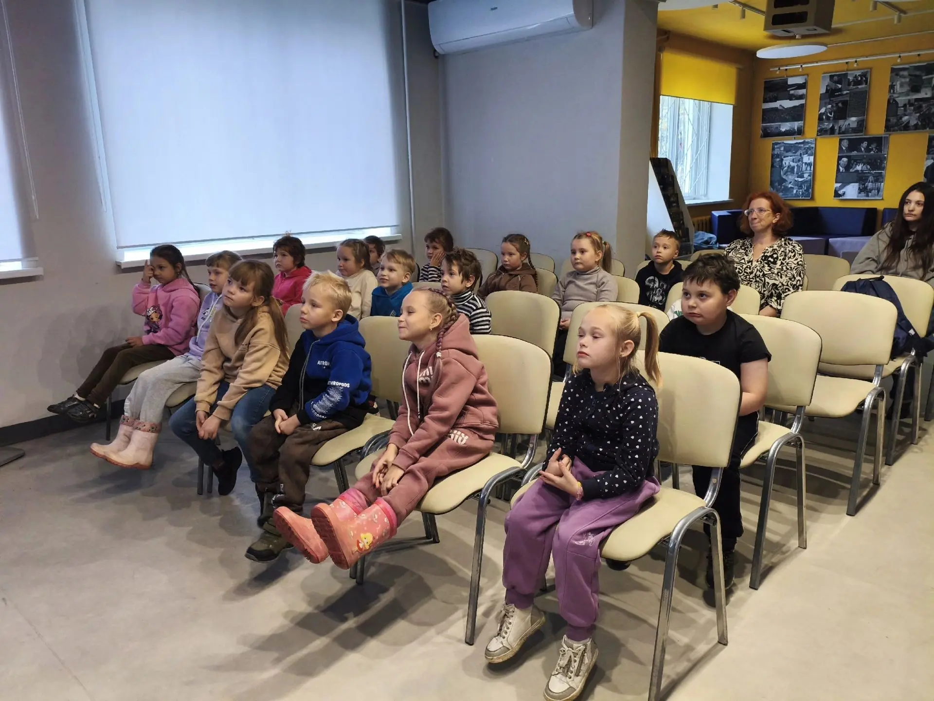 Воспитанники группы «Белочка» совершили увлекательное путешествие в Центральную городск...