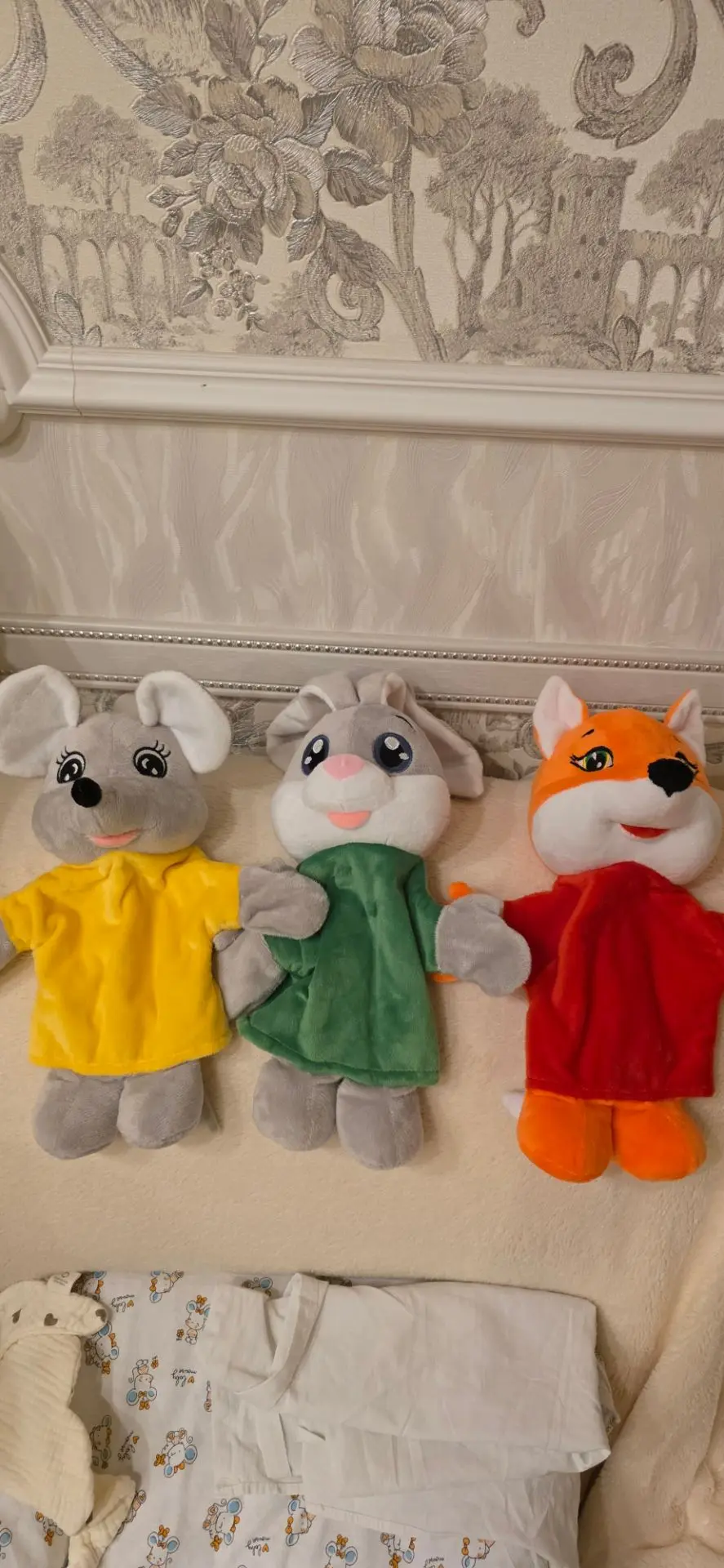Купила внучкам замечательные игрушки для домашнего театра!🦊🐰🐹 Очень хорошо будут раз...