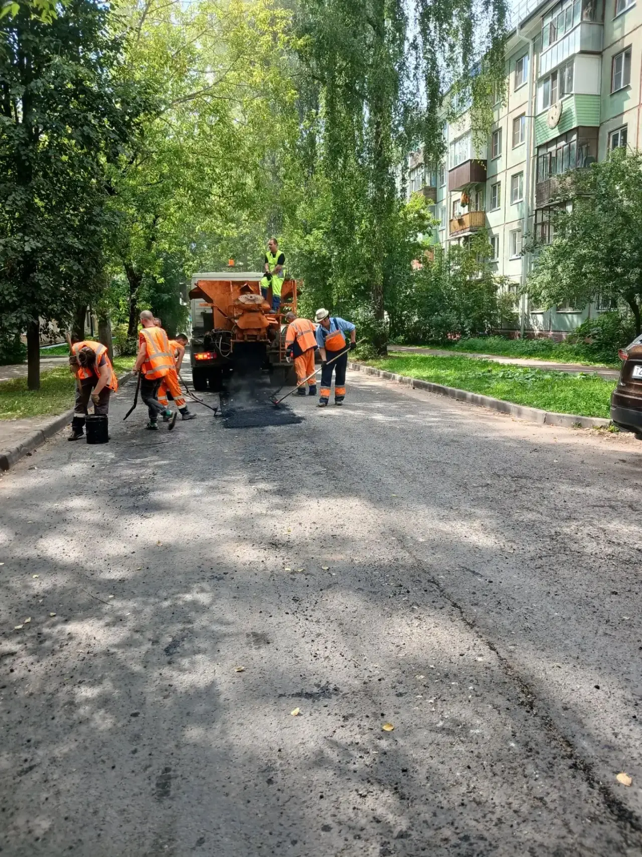 🚧 Продолжаем делиться результатами дорожных работ.