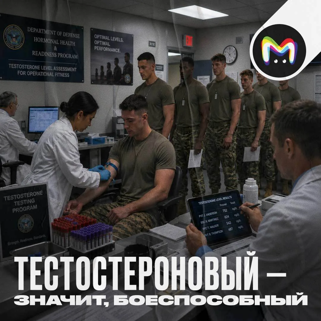 Низкий тестостерон — виновник всех бед американской армии. Мешает командной работе, снижает боеспосо