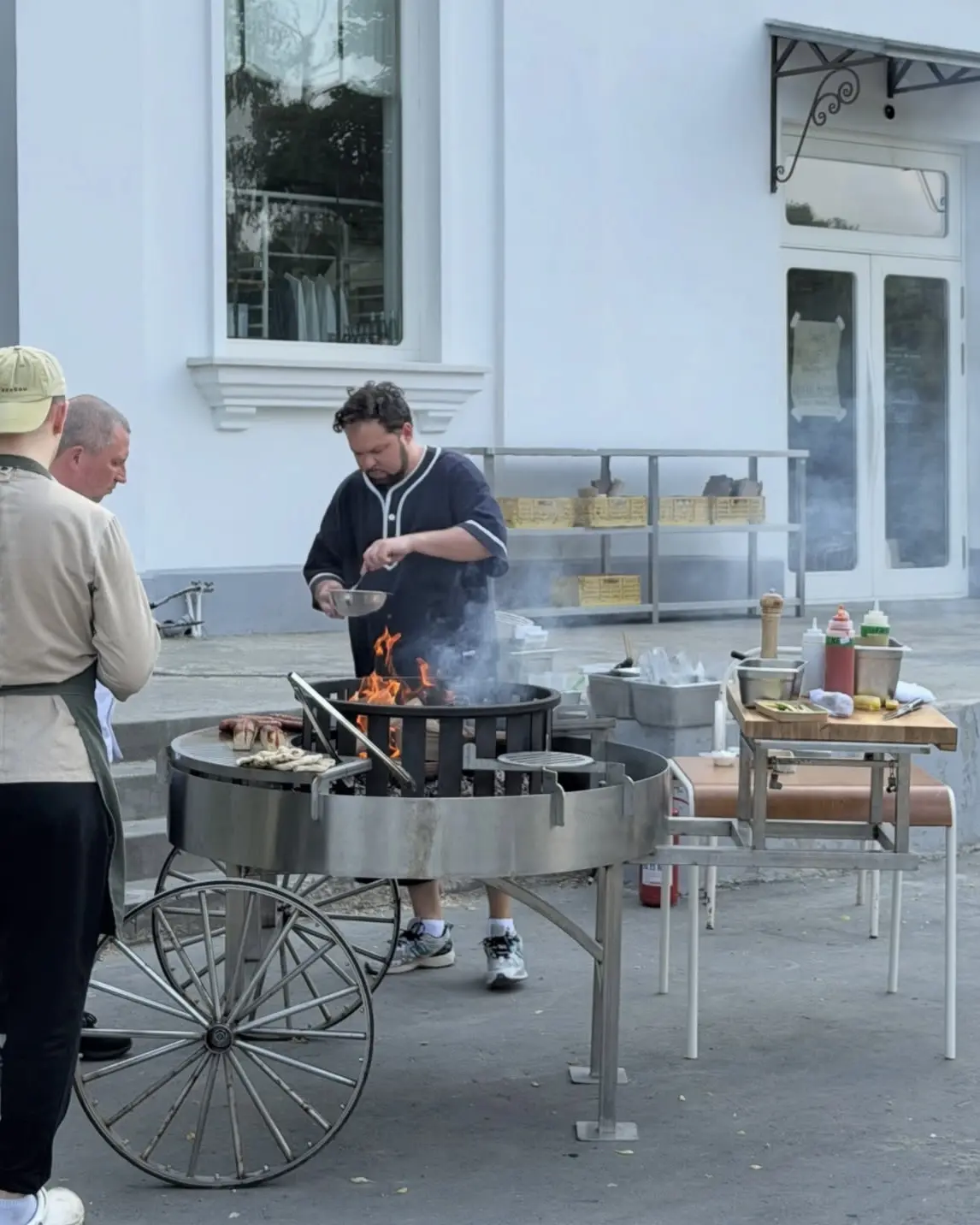 Блюдо дня: креветки из вечернего гриль-меню Masa Madre на ВДНХ. Мне очень нравится лето...