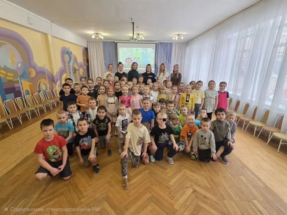 🚦Мероприятие в рамках акции "Безопасность детства"! 
⁣
Сегодня в нашем детском саду прошло важное м