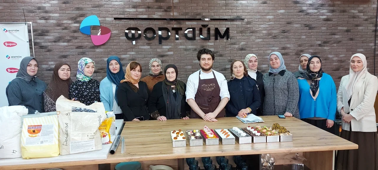 20 и 21 мая наша команда работала в Грозном и презентовала две новые программы :

✅ «Торты al taglio
