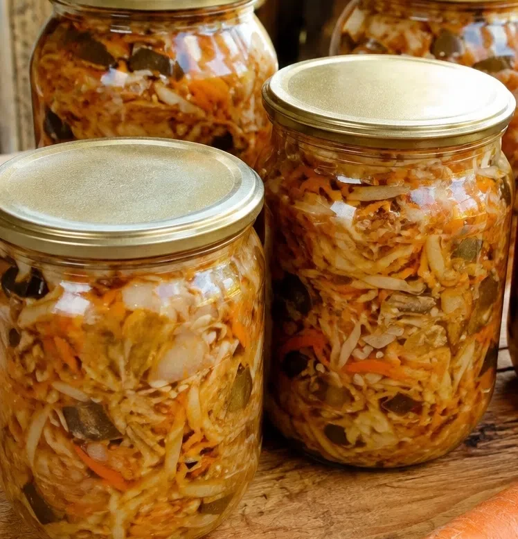 🥬🍄🍅 «АРОМАТНАЯ СОЛЯНКА С ГРИБАМИ И КАПУСТОЙ»: Тот самый сочный и насыщенный овощной ...