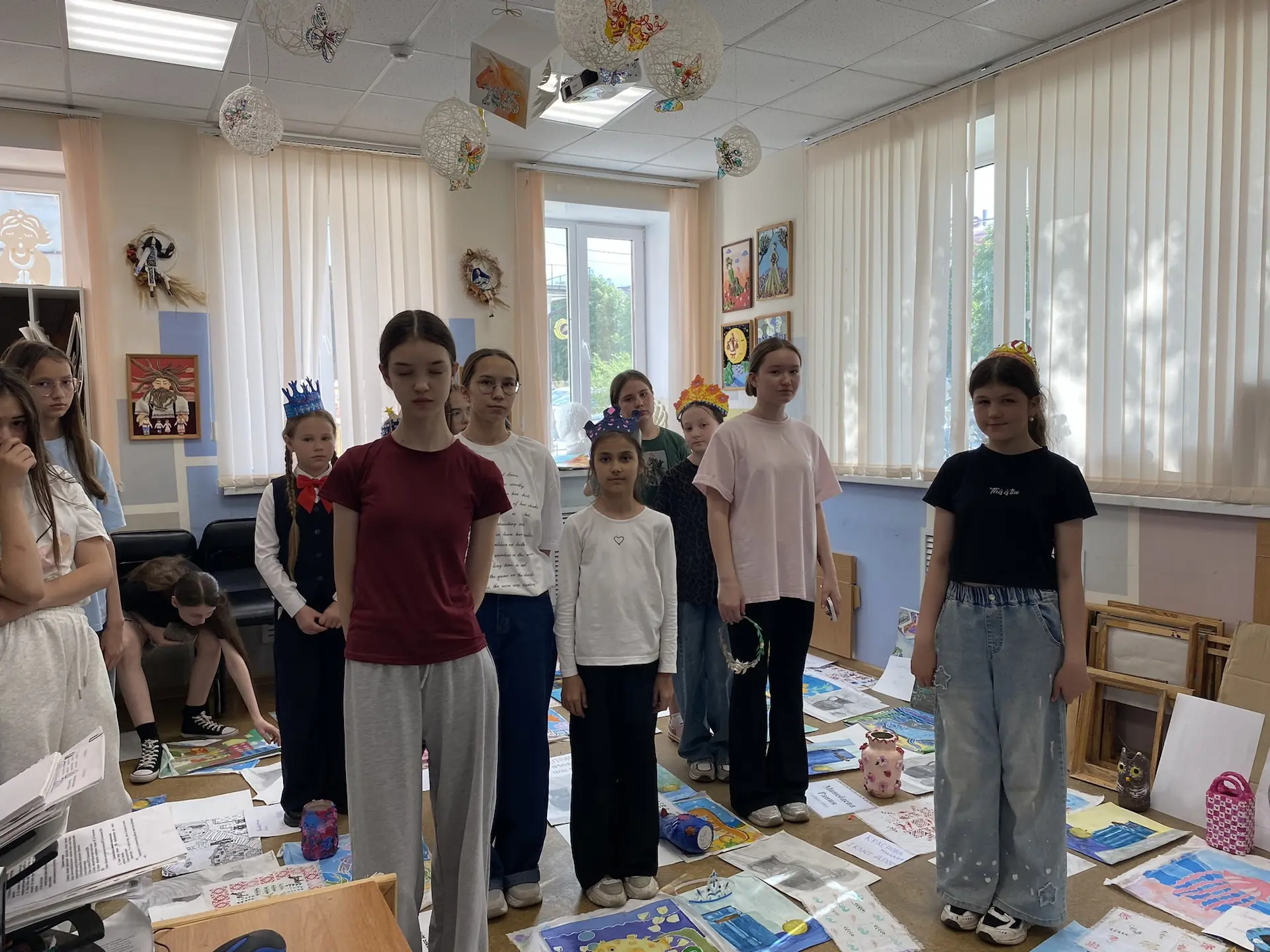 🖼️Вот и подошли к концу просмотры в художественном отделении нашей школы.Это было удив...