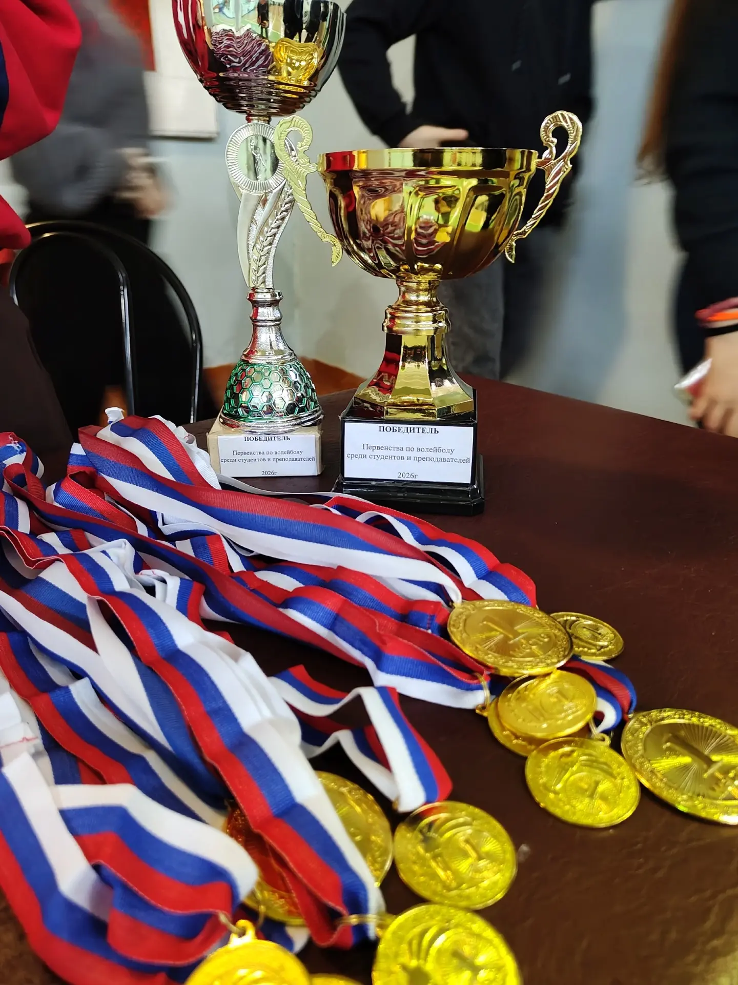СОРЕВНОВАНИЯ ПО ВОЛЕЙБОЛУ

🏐 Спорт — путь к здоровью и гармонии, он играет важную роль в жизни кажд