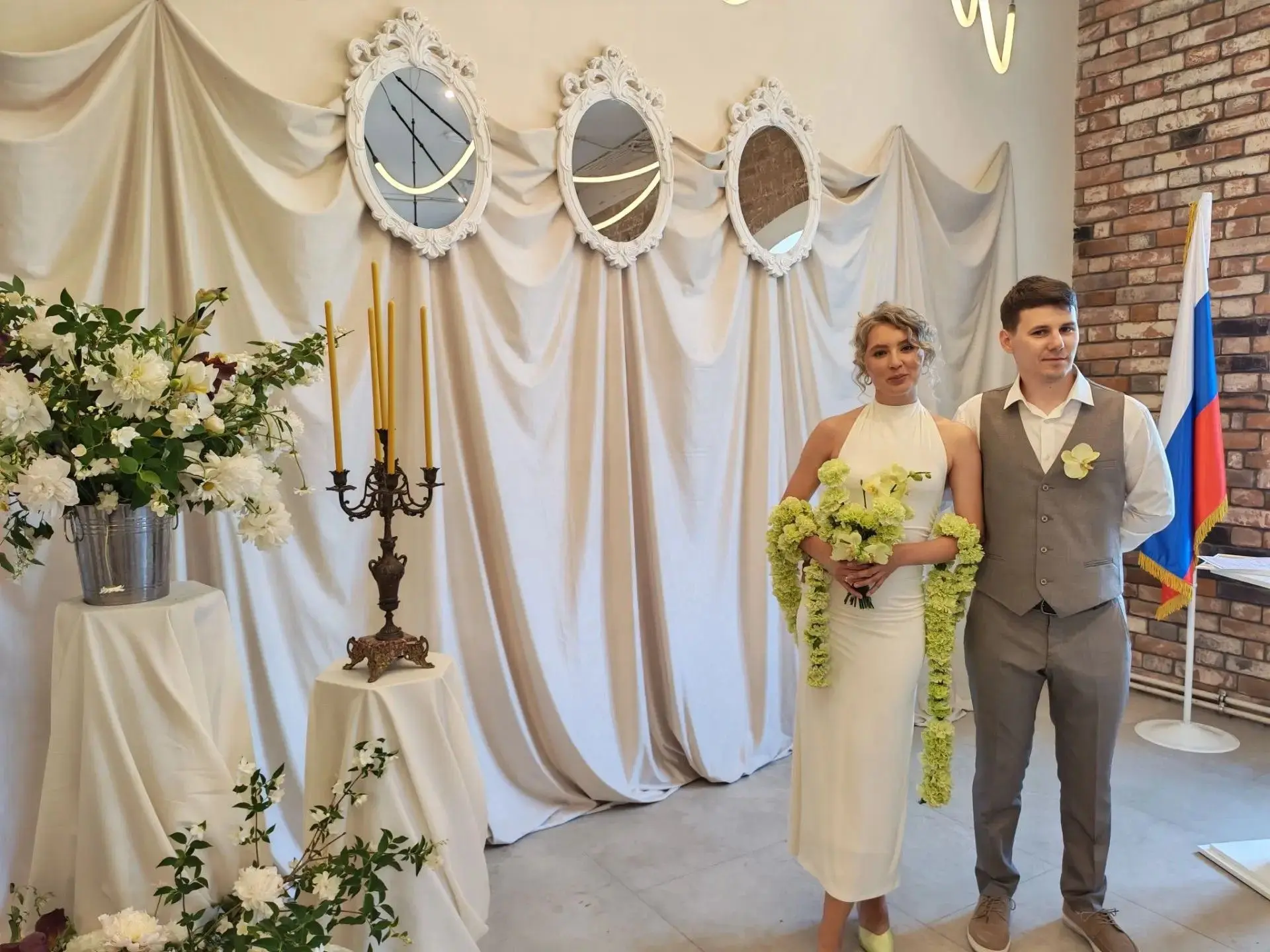 👰🤵‍♂️Первая официальная регистрация брака состоялась в одном из самых красивых исторических мест к