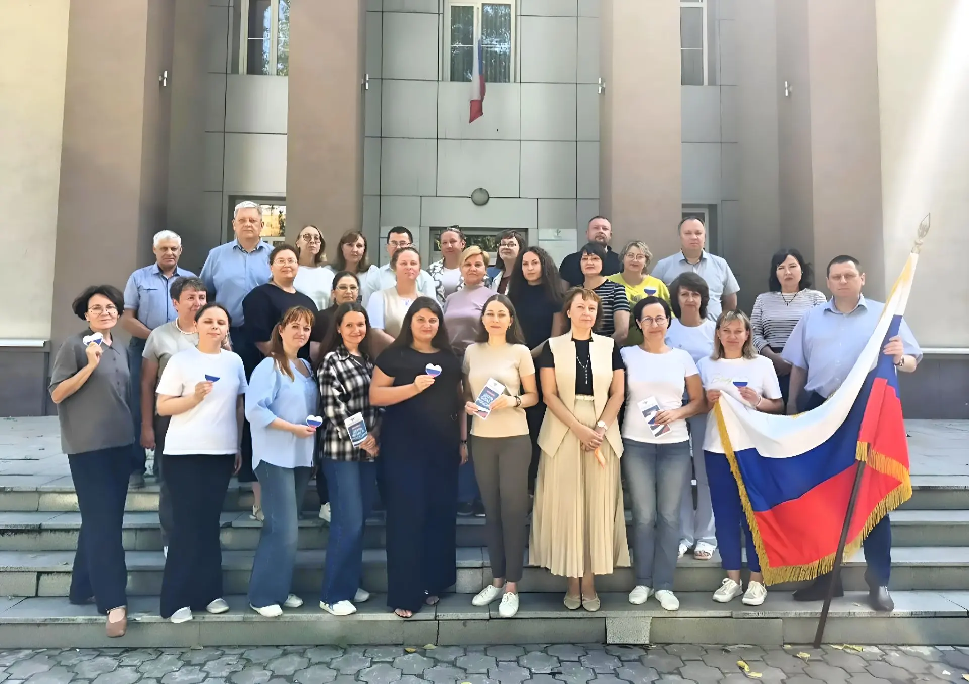 📢Сотрудники Ульяновского Росреестра присоединились к праздничным мероприятиям, посвящё...