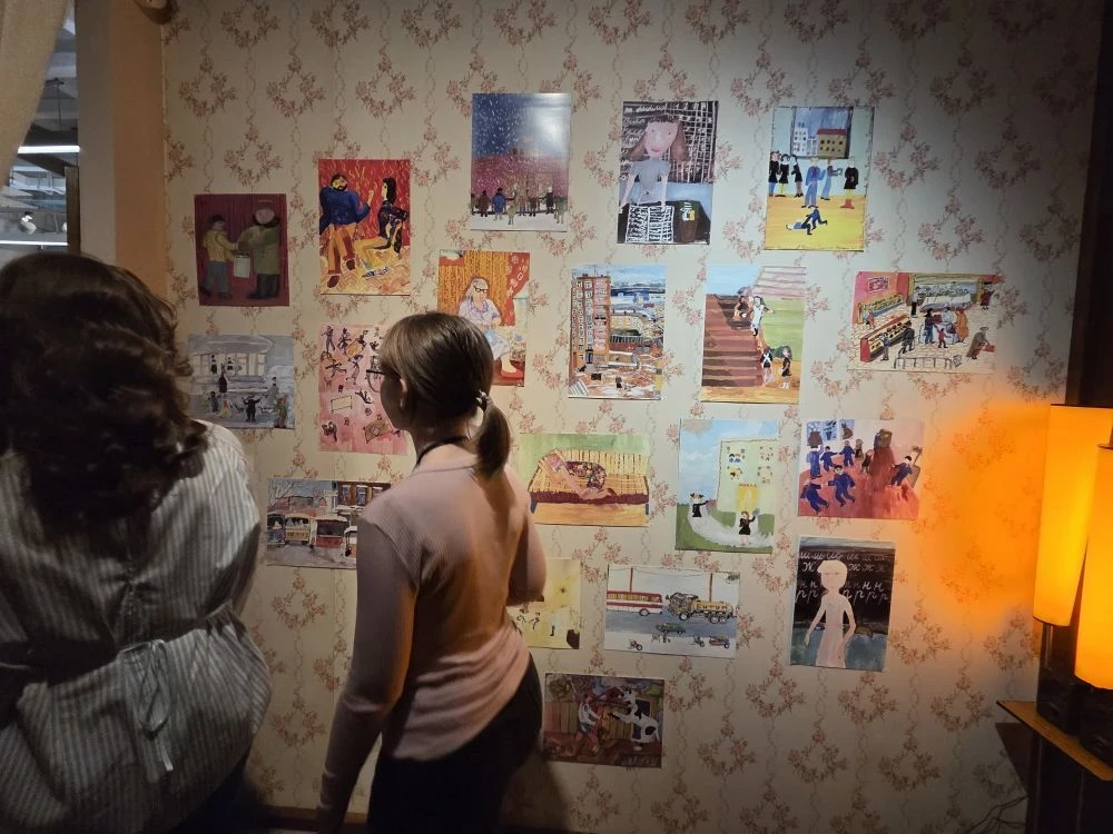 🖼 8Р посетил выставку Третьяковки в Самаре  Ребята из 8Р класса съездили на выставку Третьяковской г