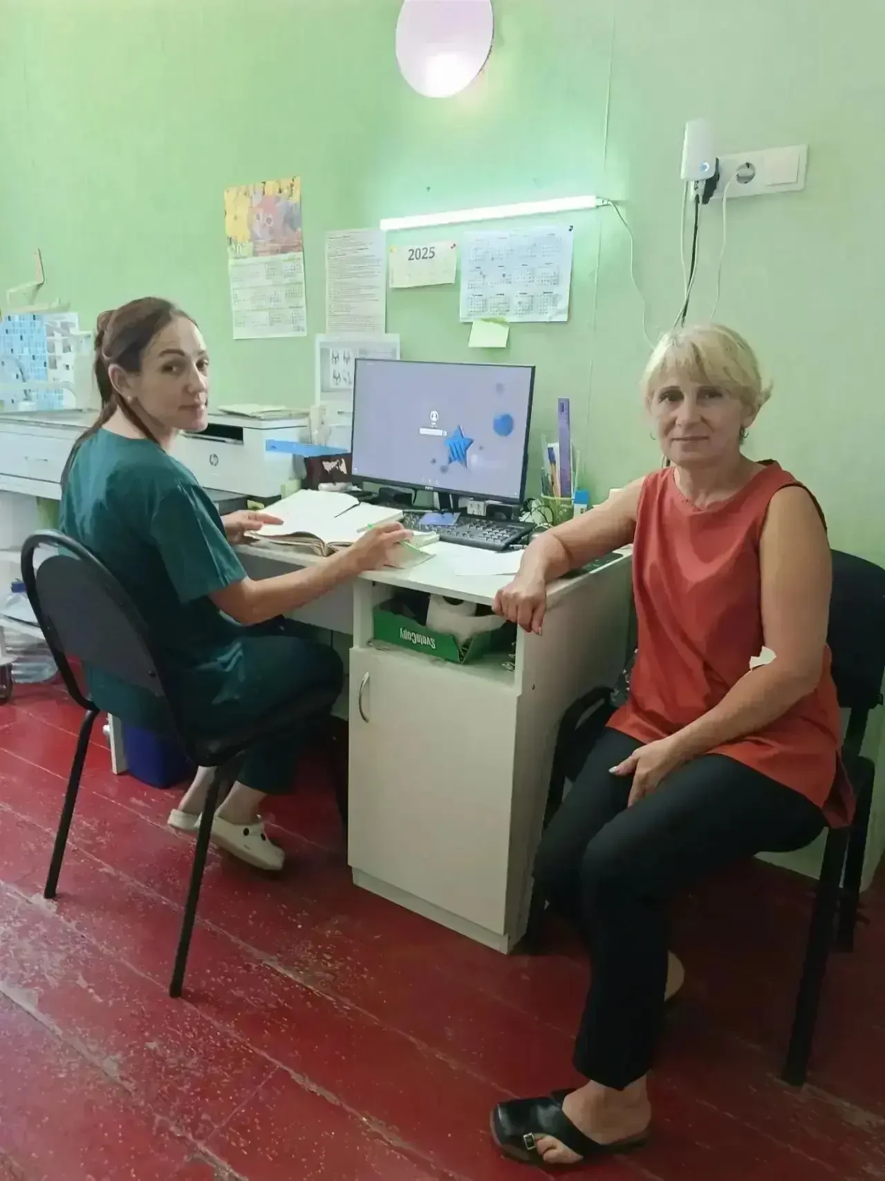 «Флюмамм» Славяносербской ЦРБ продолжает заботиться о здоровье жителей Славяносербского...