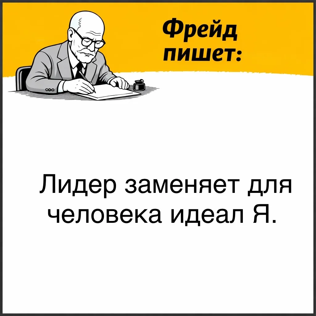 Фрейд считал, что обычно человек ориентируется на собственный внутренний идеал, на своё представлени
